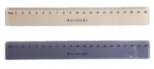Bild von Linijka kolorowa 20cm Academy mix