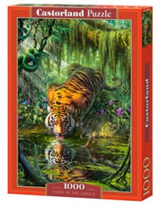 Obrazek Puzzle 1000 Tiger in the Jungle C-103935