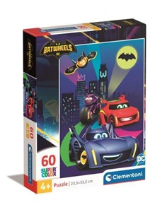 Bild von Puzzle 60 Super Kolor Batwheels