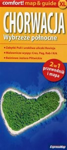 Bild von Chorwacja Wybrzeże północne XL 2w1 przewodnik i mapa