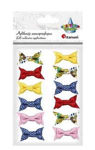 Obrazek Kokardy 3D samoprzylepne mix 12szt