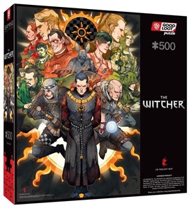 Obrazek Puzzle 500 Gaming: The Witcher Nilfgaard