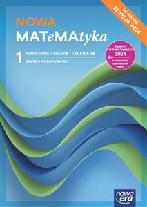 Bild von Nowa MATeMAtyka 1 Podręcznik Zakres podstawowy Liceum technikum