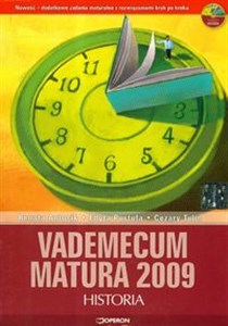 Obrazek Vademecum Matura 2009 z płytą CD historia