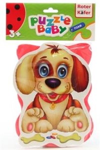 Obrazek PUZZLE PIANKOWE BABY KOT PIES RK1101-02