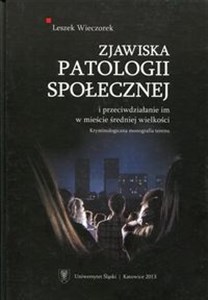 Obrazek Zjawiska patologii społecznej i przeciwdziałanie im w mieście średniej wielkości. Kryminologiczna monografia terenu