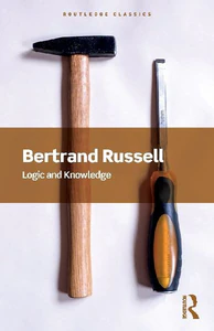 Bild von RUSSELL, B: LOGIC AND KNOWLEDGE