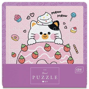 Bild von Puzzle w ramce 49 Donut