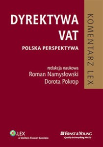 Bild von Dyrektywa VAT Polska perspektywa. Komentarz