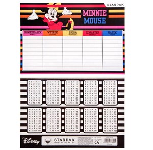 Obrazek Plan lekcji Minnie (25szt)