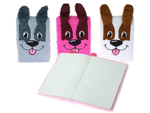 Obrazek Notes A5/40K pluszowy MIX