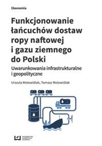 Obrazek Funkcjonowanie łańcuchów dostaw ropy naftowej i gazu ziemnego do Polski Uwarunkowania infrastrukturalne i geopolityczne
