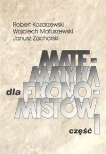 Bild von Matematyka dla ekonomistów Część 1