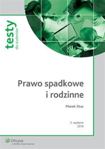 Obrazek Prawo spadkowe i rodzinne Testy dla studentów