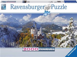 Obrazek Puzzle panorama Zamek Neuschwanstein 2000