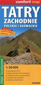 Bild von Tatry Zachodnie polskie i słowackie mapa turystyczna 1:30 000