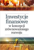Inwestycje... - Bogna Janik -  Książka z wysyłką do Niemiec 