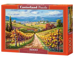Bild von Puzzle 3000 Vineyard Hill