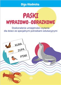 Bild von Paski wyrazowo-obrazkowe Doskonalenie umiejętności czytania dla dzieci ze specjalnymi potrzebami edukacyjnymi