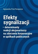 Efekty syg... - Agnieszka Preś-Perepeczo -  Polnische Buchandlung 