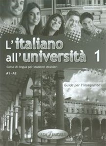 Obrazek Italiano all universita 1 Podręcznik metodyczny A1-A2