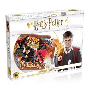 Bild von Puzzle 1000 Harry Potter Quidditch white