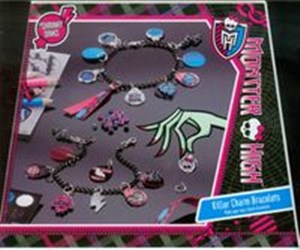 Obrazek Monster High Zabójcze bransoletki z zawieszkami