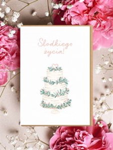 Bild von Kartka ślubna Słodkiego życia!