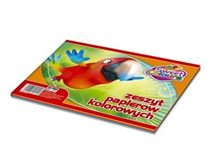 Bild von Zeszyt papierów kolorowych A5
