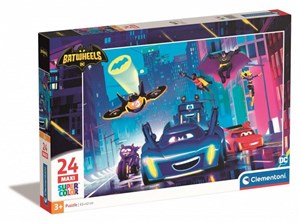 Bild von Puzzle 24 Maxi Super Kolor Batwheels 28522
