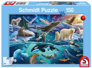 Bild von Puzzle 150 Arktyczne zwierzęta 112715