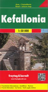 Obrazek Kefalonia Mapa samochodowa 1:15 000