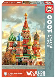 Obrazek Puzzle 1000 Katedra św. Bazylego/Moskwa G3