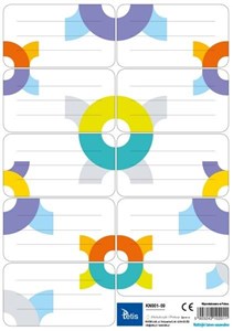 Obrazek Naklejki na zeszyty (25 ark.) KN001-09