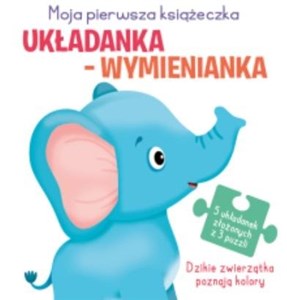 Obrazek Układanka-wymienianka. Dzikie zwierzątka poznają..