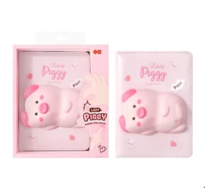 Obrazek Notes mini 96k.Świnka SQUISHY