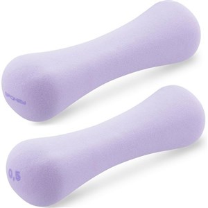 Obrazek Zestaw hantli 2x0,5kg Bone fiolet