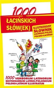 Bild von 1000 łacińskich słów(ek) Ilustrowany słownik polsko-łaciński  łacińsko-polski