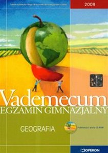 Obrazek Geografia Vademecum Gimnazjum Operon 2009 +CD Vademecum egzamin gimnazjalny geografia z płytą CD