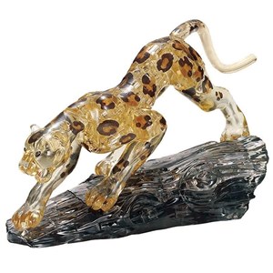 Bild von Crystal Puzzle - Leopard