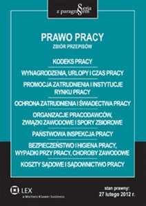 Obrazek Prawo pracy Zbiór przepisów