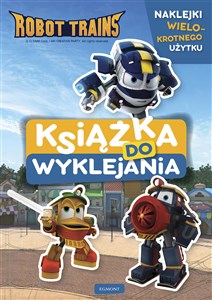 Obrazek Robot Trains Książka do wyklejania