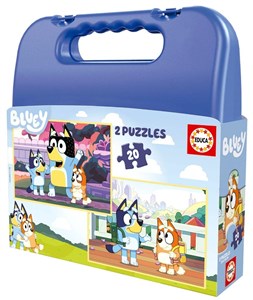 Obrazek Puzzle 2x20 Blue
