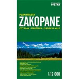 Obrazek Zakopane Plan miasta 1:12 000