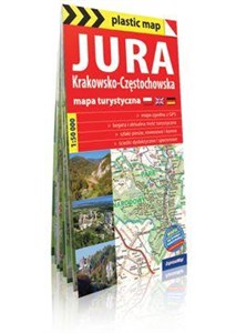 Obrazek Plastic map Jura Krakowsko-Częstochowska mapa