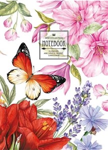 Bild von Notatnik ozdobny 145x197/264K kratka TW Motyl
