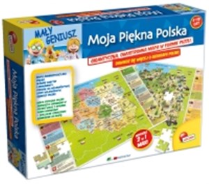 Bild von Puzzle Mały geniusz Moja piękna Polska 108