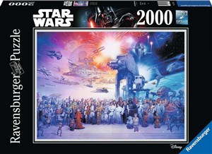 Bild von Puzzle Star Wars Wszechświat 2000