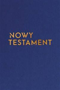 Obrazek Nowy Testament z infografikami wersja złota
