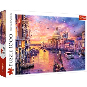 Bild von Puzzle Uroki Wenecji 1000